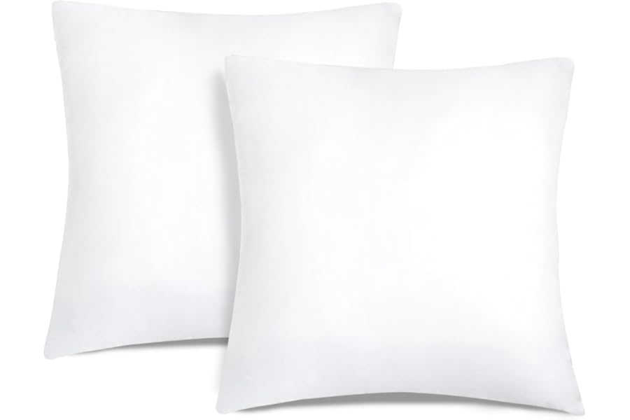 Aitsse Relleno de cojín de fibra hueca siliconada de alta recuperación (2/4/6 unidades)