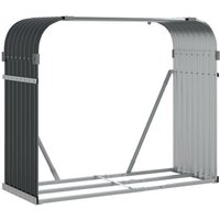 Leñero de Acero Galvanizado 120x45x100 cm