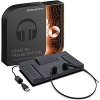 Kit de Transcripción de Audio Om System AS-2700 con Pedal USB, Auriculares y Software ODMS R8 para PC