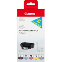 Canon Cartucho de Tinta Original Estándar Cian, Gris, Magenta, Foto Negro, Amarillo