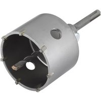 Corona de Sondeo Wolfcraft con Adaptador Vástago SDS-plus, Diámetro 105 mm Corona de Sondeo Wolfcraft con Adaptador Vástago SDS-plus, Diámetro 105 mm