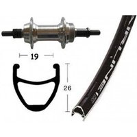 Winora Rueda Trasera 26x1.75 Vuelta Airline 1 36 Agujeros Eje Macizo 135 Mm 6/7v
