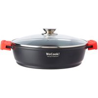 Cazuela Baja Inducción 36cm Negra Wecook Ecostone