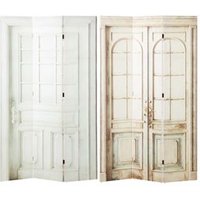 Biombo Lienzo Ventana 120x3x180 Cm