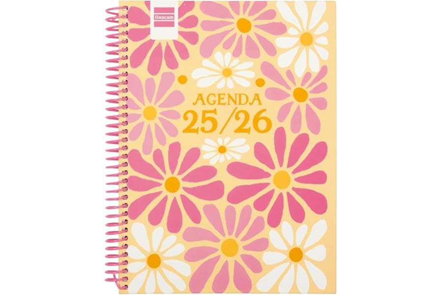 Agenda Finocam Diva Curso 2025-2026 Semana Vista Horizontal