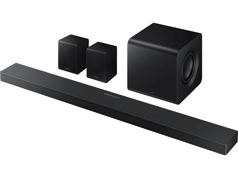Barra de sonido Samsung HW-QS750F/ZF 465W con subwoofer y Dolby 5.1ch