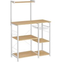 Estantería de Cocina con Soporte para Microondas