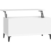 Mesa de centro de madera contrachapada 90x44,5x45 cm