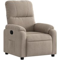 Sillón Reclinable de Tela de Microfibra
