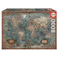 Puzzle Mapa Mundi Histórico Puzzle Mapa Mundi Histórico