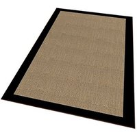 Alfombra De Poliester Estampada Darkbrownrim 180 X 280cm