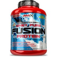 Proteína Whey Puro Fusión Amix 2,3 Kg Doble Chocolate Blanco