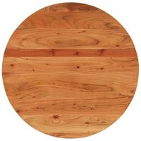 Tablero de mesa redondo de madera maciza de acacia Ø70x2,5 cm Vidaxl