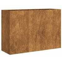 Jardinera Oxidada 120x40x80 Cm Acero Corten