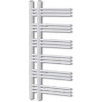 Radiador Toallero De Baño Vidaxl En Forma De E 600 X 1200 Mm
