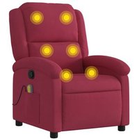 Sillón De Masaje Reclinable De Terciopelo