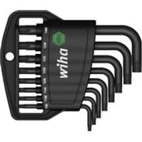Wiha Juego de Llaves Allen Torx Tamper Resistant con Taladro 9 Unidades