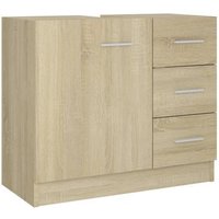 Armario para lavabo de madera contrachapada