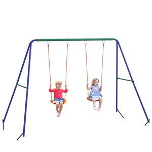 Homcom Columpio Infantil Doble Asiento Homcom Columpio Infantil Doble Asiento