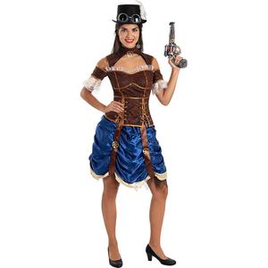 Disfraz Steampunk Corto para Mujer Disfraz Steampunk Corto para Mujer