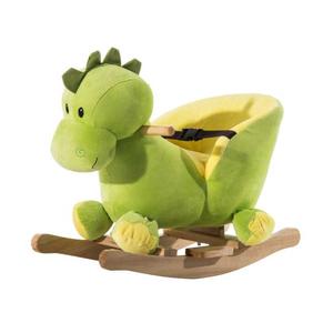 Caballo Balancín Dinosaurio de Peluche HomCom Caballo Balancín Dinosaurio de Peluche HomCom