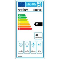 Campana Extractora Sauber SCDP60I Acero Inoxidable 60 cm