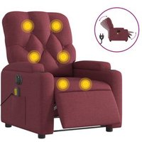 Sillón de Masaje Reclinable Eléctrico de Tela