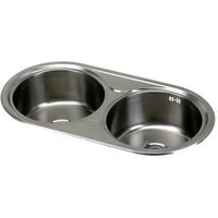Fregadero Cata R 2 Ag Inox 2 Cubetas