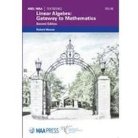 Álgebra Lineal: Puerta a las Matemáticas: Segunda Edición Álgebra Lineal: Puerta a las Matemáticas: Segunda Edición