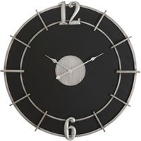 Reloj de Pared Silver Glam 60 x 4.5 cm