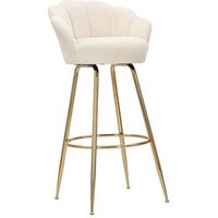 Banco De Bar Viena Crema 55 X 53 X 110 Cm
