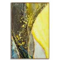 Panel de Pared de Vidrio con Marco Soleado 80 x 3.5 x 120 cm