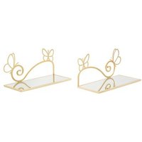 Juego de cabecero de pared con mariposa