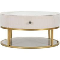 Mesa de Centro Crema 75 X 36 Cm