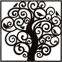 Panel De Pared En Hierro 70 X 1 X 70 Cm