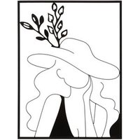 Panel de Pared de Hierro 60x1x80 cm