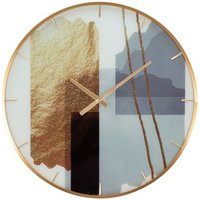 Reloj de Pared con Motivo de Cristal 60 x 5 cm
