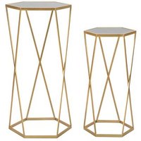 Set de Mesa Esgonal de 2 Piezas (50x100cm y 40x80cm)