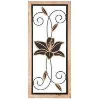 Panel De Pared Koman Hierro/madera