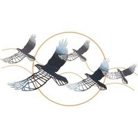 Panel de Pared Pájaro de Hierro 91 x 7 x 50 cm