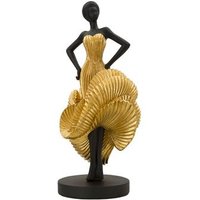 Figura Decorativa 'Bailarina Metálica' 3D