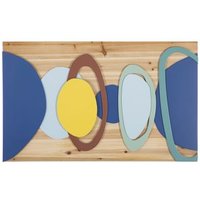 Panel De Pared Madera 80x2.5x50 Cm