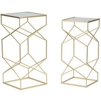 Juego De Mesa De Cristal 2 Piezas