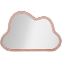 Espejo de Pared Terciopelo Rosa Nube