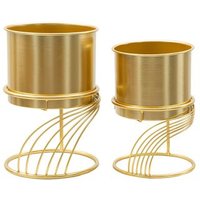 Juego de Soportes de Puerta en Espiral (2 Piezas, 23 x 35-20 x 30 cm)