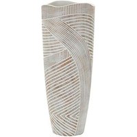 Jarrón de Madera de Resina 18 x 45 cm