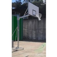 Canastas de Baloncesto Galvanizadas Monotubo Trasladables