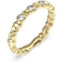 Guess Anillo Mujer Acero Dorado