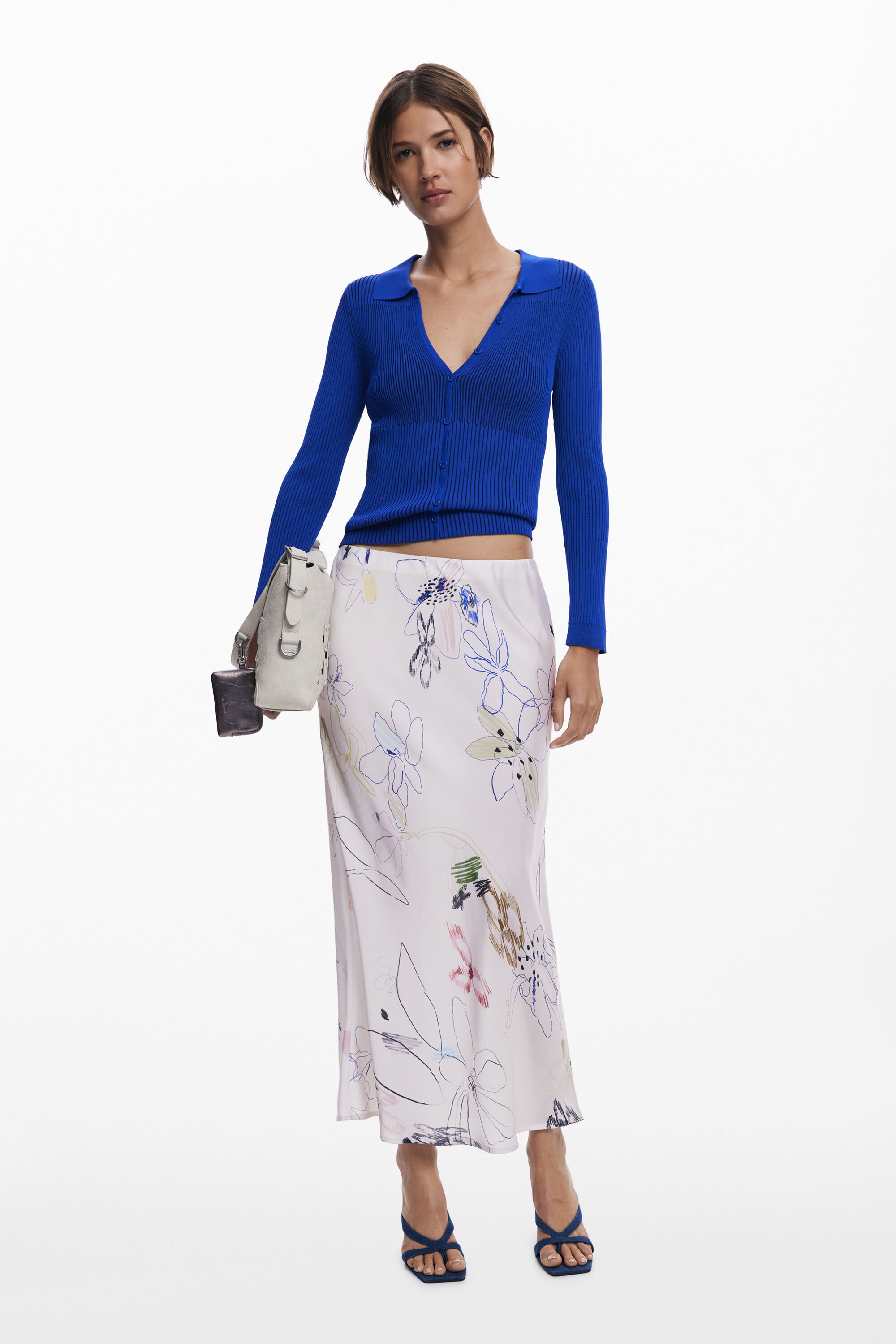 Falda Larga Desigual