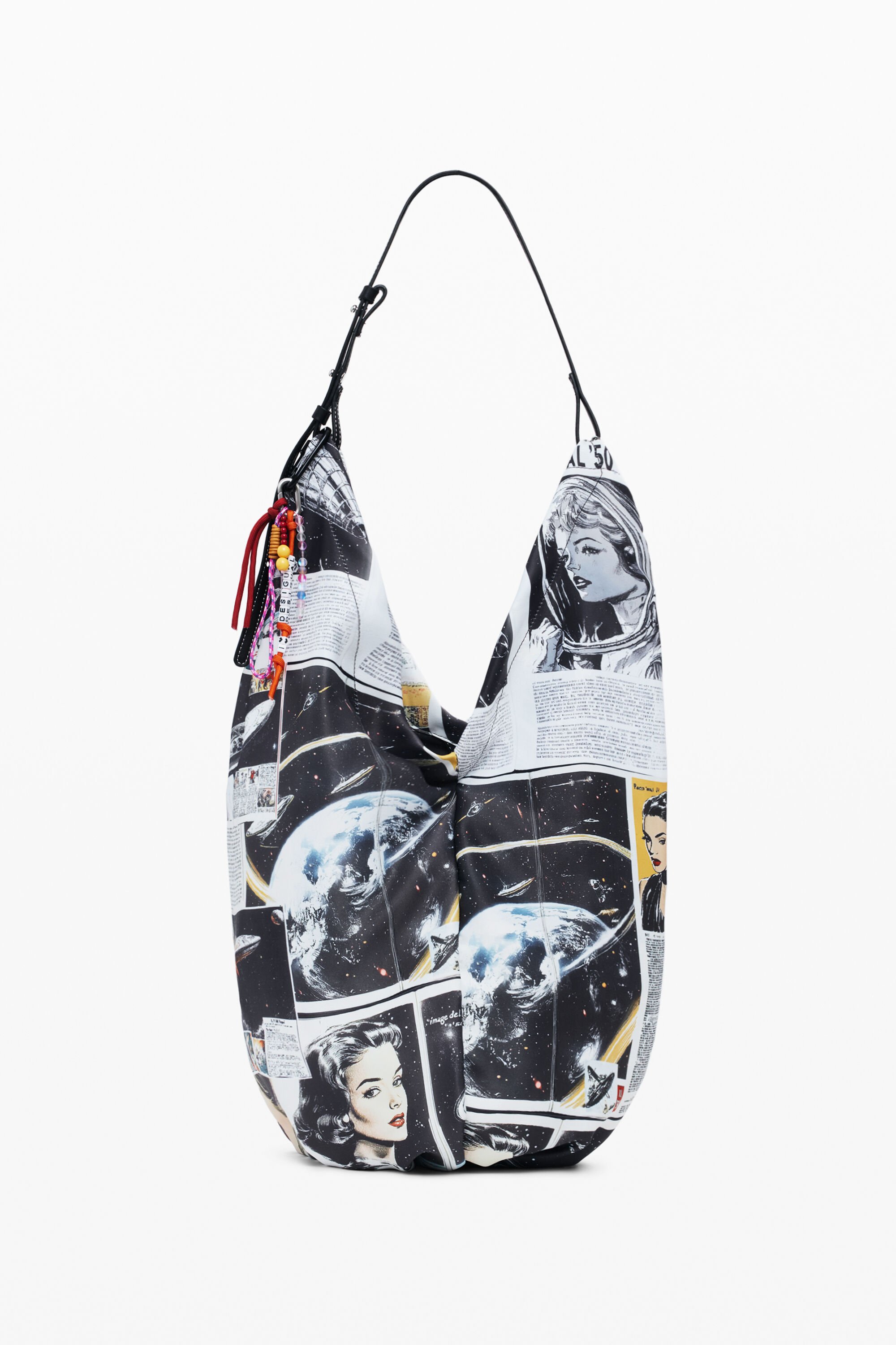 Bolso shopper Desigual de espacio grande
